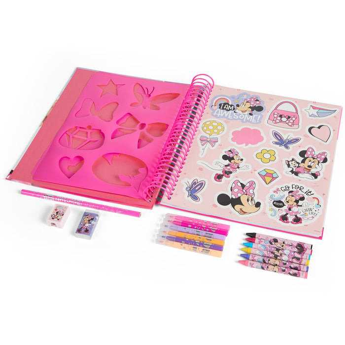 Disney Minnie Mouse activiteiten kleurboek, 16 kleurplaten