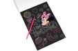 Disney Minnie Mouse krasboek A5, 15 kraskaarten met kraspen