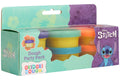 Disney Stitch kleiset partypack, 6 kleuren klei