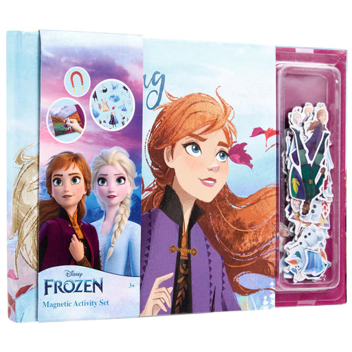 Disney Frozen Magneetboek, Magnetische Activiteitenset, 40 Magneten, Interactief Spel, Creatief Speelplezier, Ideaal voo
