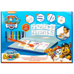 PAW Patrol spray pen set deluxe, 12 pennen en 16 sjablonen
