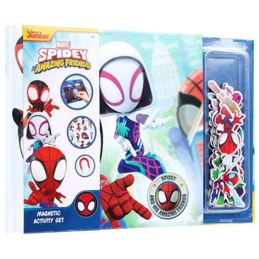 Marvel Spidey magneetboek, 40 magneten