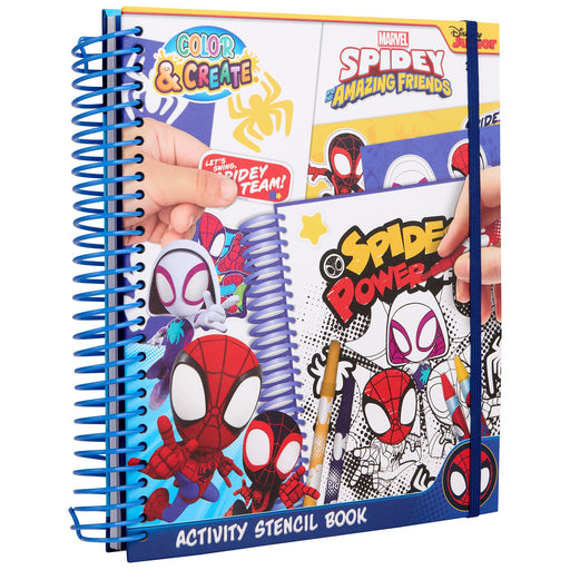Marvel Spidey activiteiten kleurboek, 16 teken- en kleuractiviteiten