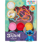Disney Stitch kleiset met cijfers, 6 kleuren klei en 13 vormpjes