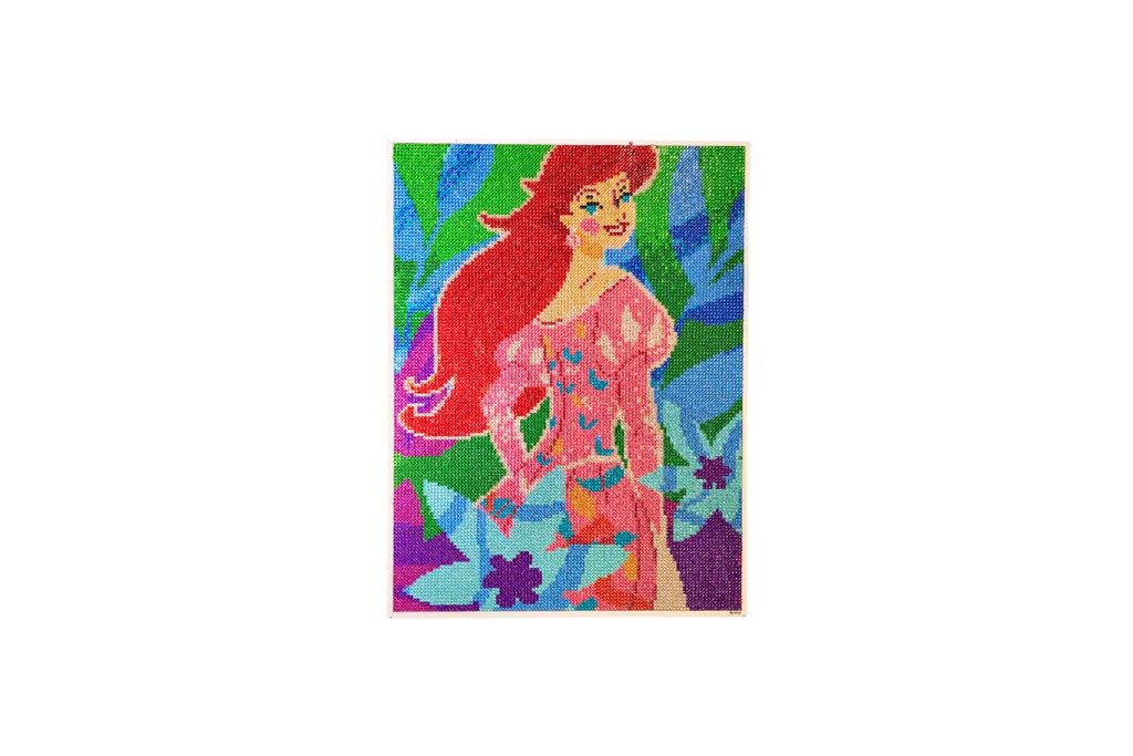 Disney Princess diamond painting Ariël, 30 x 40 cm