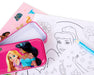 Disney Princess schrijf- en tekenreisset, met potloden, pennen en stickers