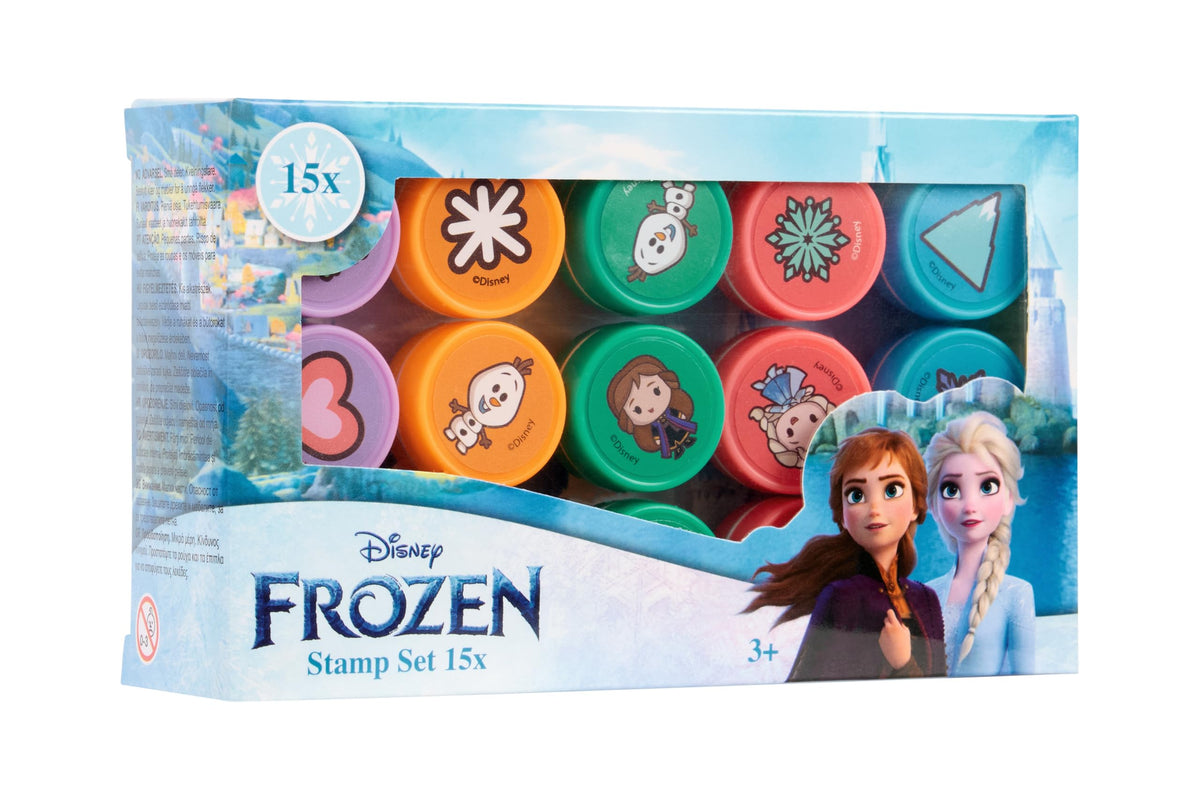 Disney Frozen stempelset, 15 stempels