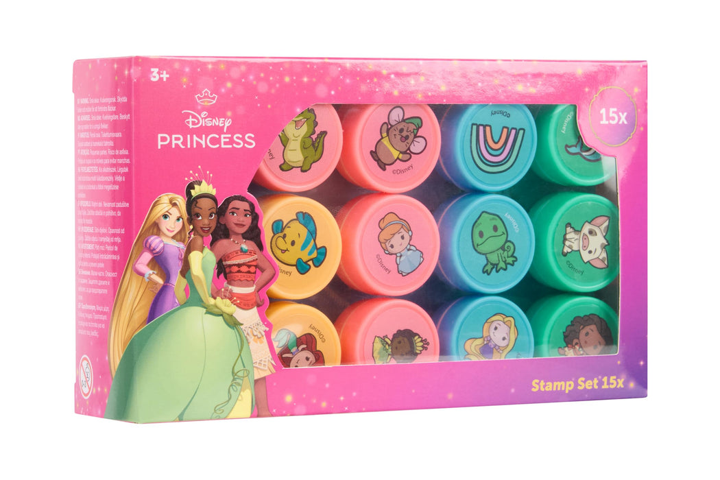 Disney Princess stempelset, 15 stempels
