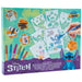 Disney Stitch spray pen set, 7 pennen en 6 sjablonen
