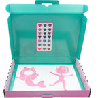 Gabby's Dollhouse spray pen set deluxe, 12 pennen en 16 sjablonen