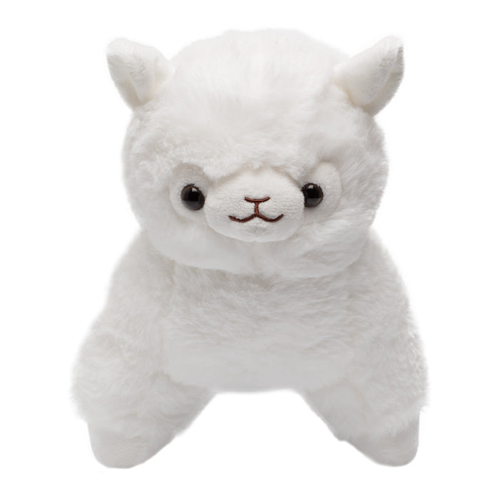 Lama - Knuffel - Alpaca Knuffeldier - Pluche - Wit - 26 cm