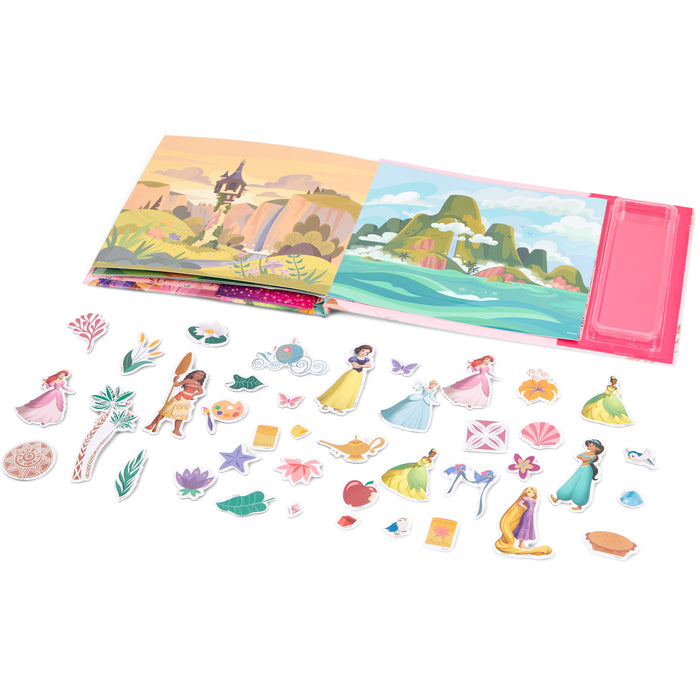 Disney Princess magneetboek, 40 magneten