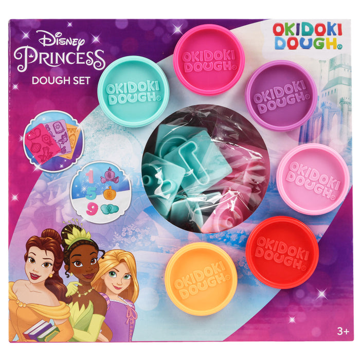 Disney Princess - Okidoki Dough - Cijfers - Klei Set - Speelklei