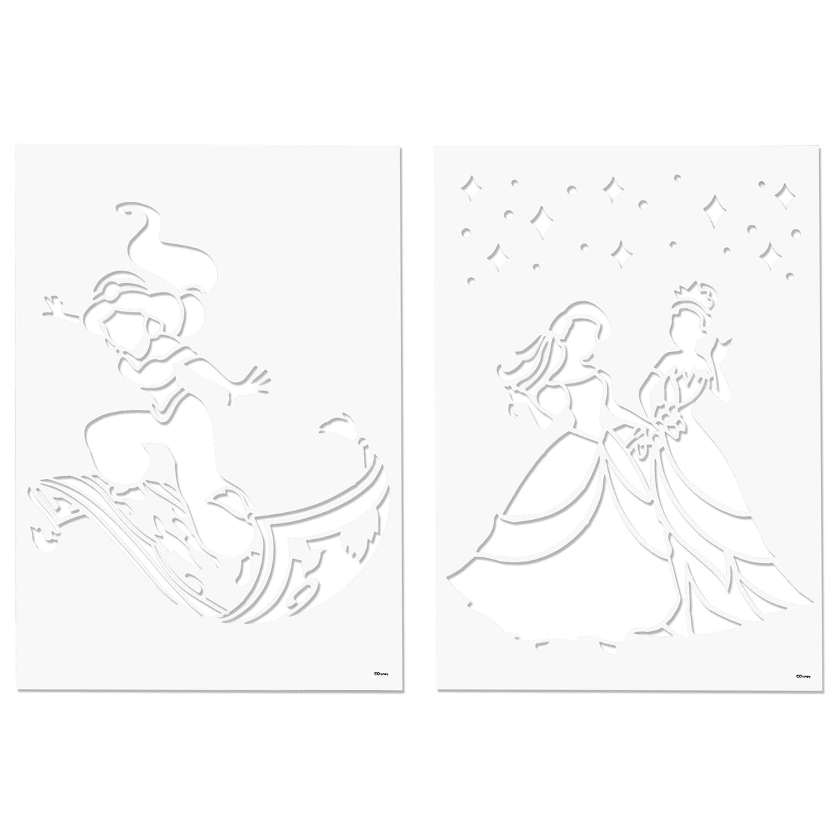 Disney Princess spray pen set deluxe, 12 pennen en 16 sjablonen, afbeelding 9