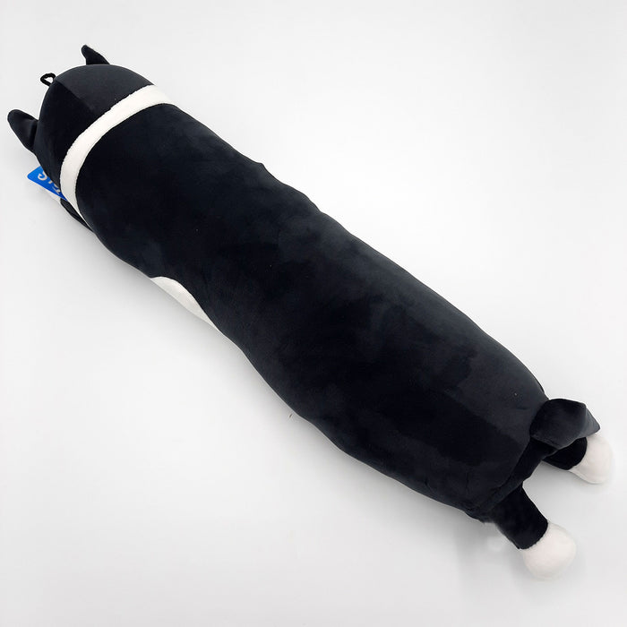 Kawaii Kissen - Kuschelkatze - Kuschelkissen - Kinder &amp; Erwachsene - Plüsch 54 cm (schwarz)