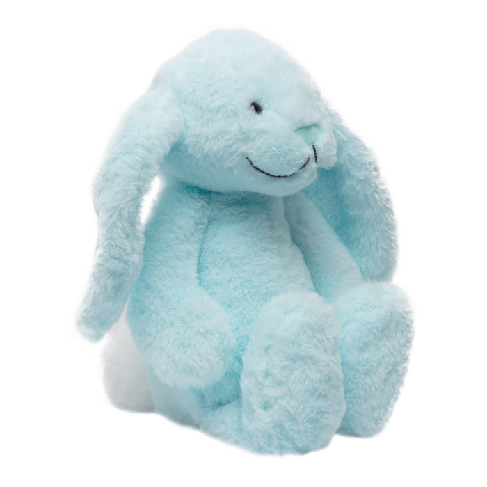 Konijn Knuffel – 2iX – Knuffelkonijn – Pluche 35 cm (27 cm zittend) – Blauw