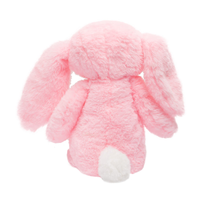Kaninchen-Kuscheltier - 2iX - Kuschelhase - Plüsch 35 cm (27 cm sitzend) - Rosa