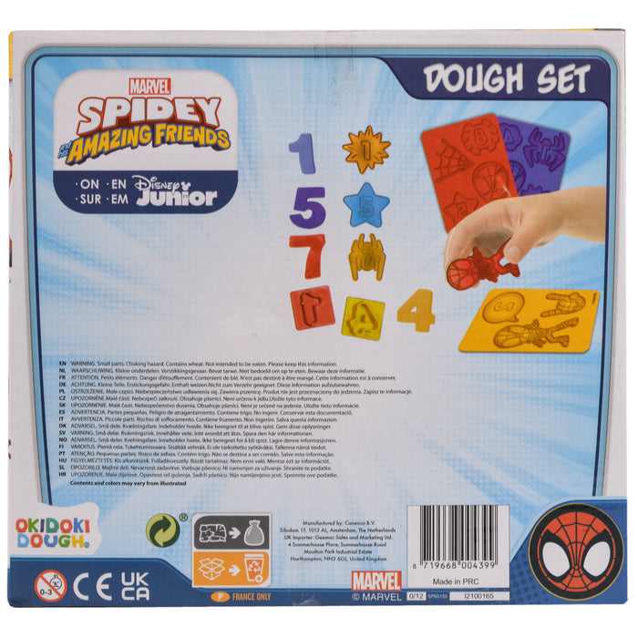 Marvel – Spidey – Okidoki Dough – Figuren – Ton-Set – Spielknete