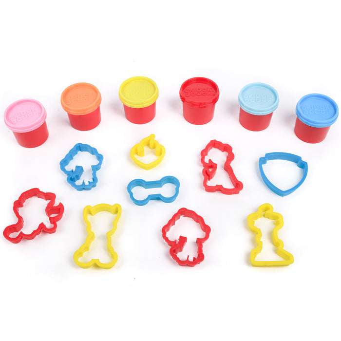 Paw Patrol - Okidoki Dough - Klei Vormpjes Set - Speelklei
