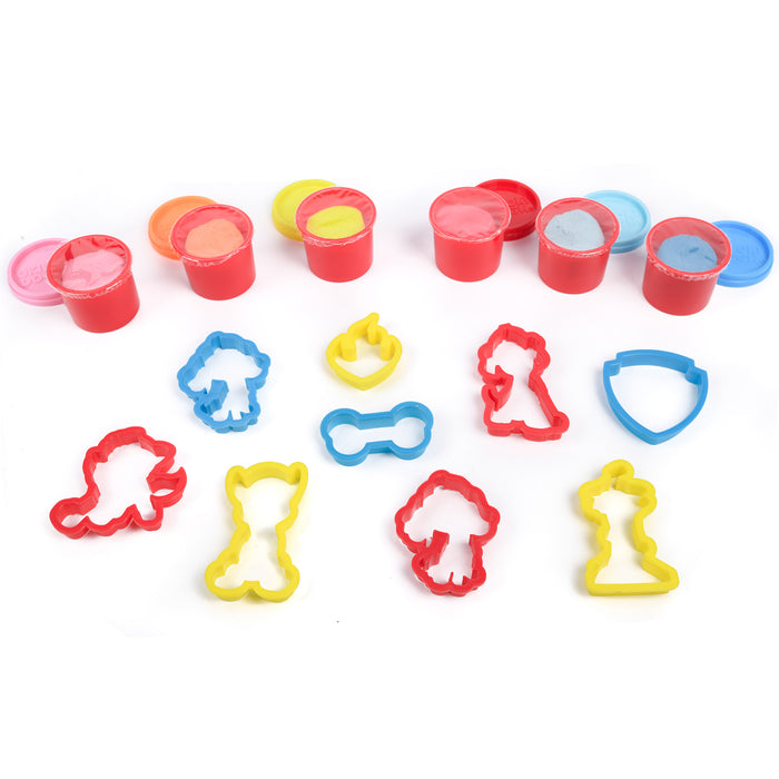 Paw Patrol - Okidoki Dough - Klei Vormpjes Set - Speelklei