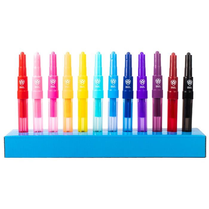 PAW Patrol spray pen set deluxe, 12 pennen en 16 sjablonen