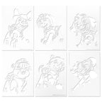 PAW Patrol spray pen set deluxe, 12 pennen en 16 sjablonen, afbeelding 7