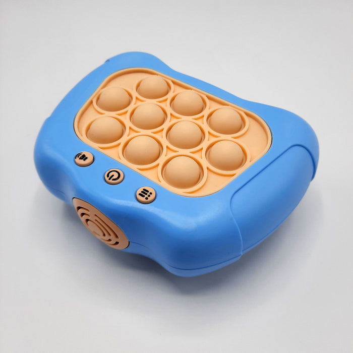 Pop It Fidget Toy Controller - Push It Game - Spel - Stress Speelgoed - Motoriek en Snelheid - Kinderen - Volwassenen (lichtblauw)