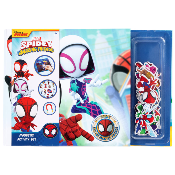 Marvel Spidey magneetboek, 40 magneten