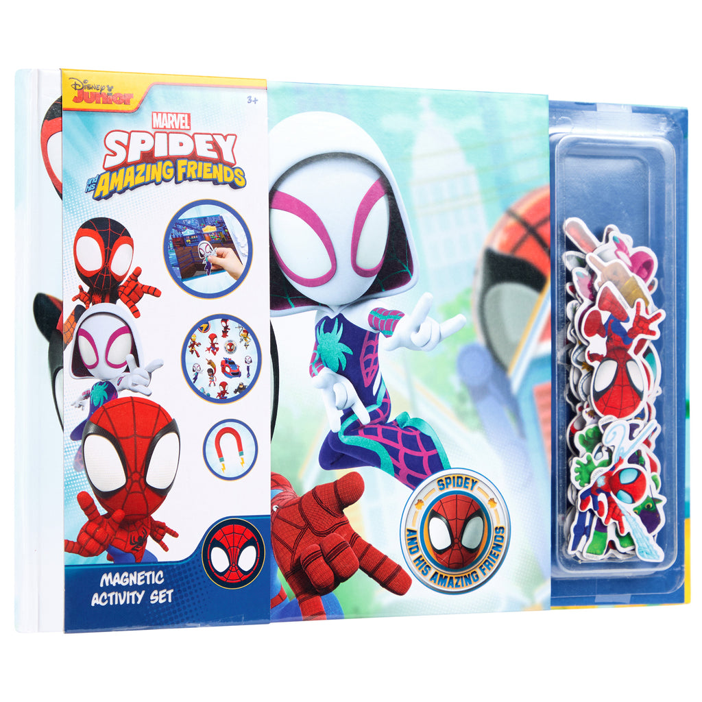 Marvel Spidey magneetboek, 40 magneten