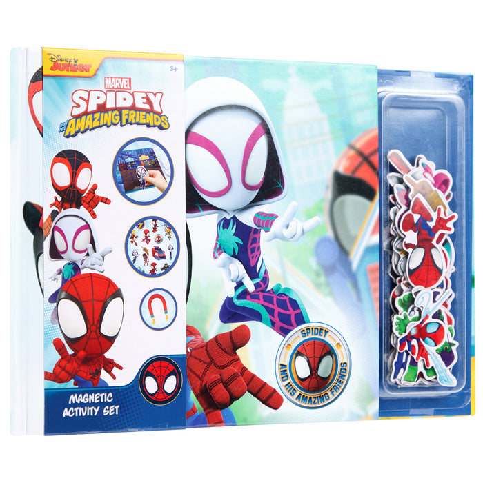 Marvel Spidey magneetboek, 40 magneten