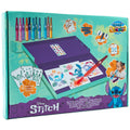 Disney Stitch spray pen set deluxe, 12 pennen en 16 sjablonen