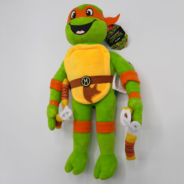 Teenage Mutant Ninja Turtles - Michelangelo - Pluche Knuffel - Nickelodeon - 32 cm