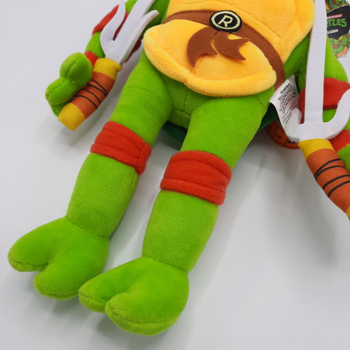 Teenage Mutant Ninja Turtles - Raphael - Pluche Knuffel - Nickelodeon - 32 cm