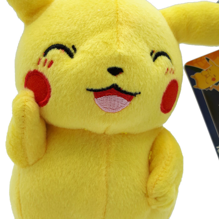 Pokemon - Pikachu - Knipoog - Pluche Knuffel (Tomy) - 30 cm