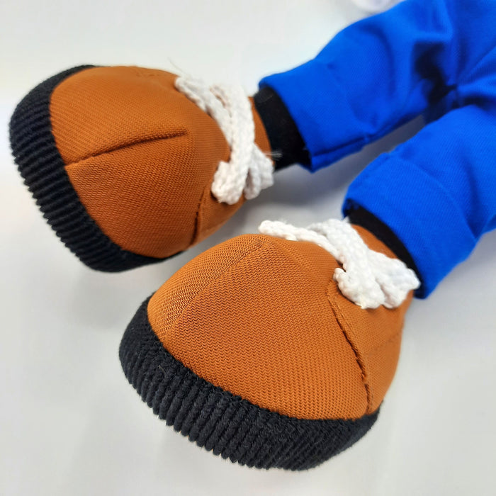 Mickey Mouse met Hamer (Disney) - Construction Mickey - Pluche Knuffel - 32 cm