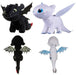 How to train your Dragon 3 / Hoe tem je een Draak 3 - Knuffel - Tandloos / Toothless - "Met echte Glow in the Dark" - 44 cm
