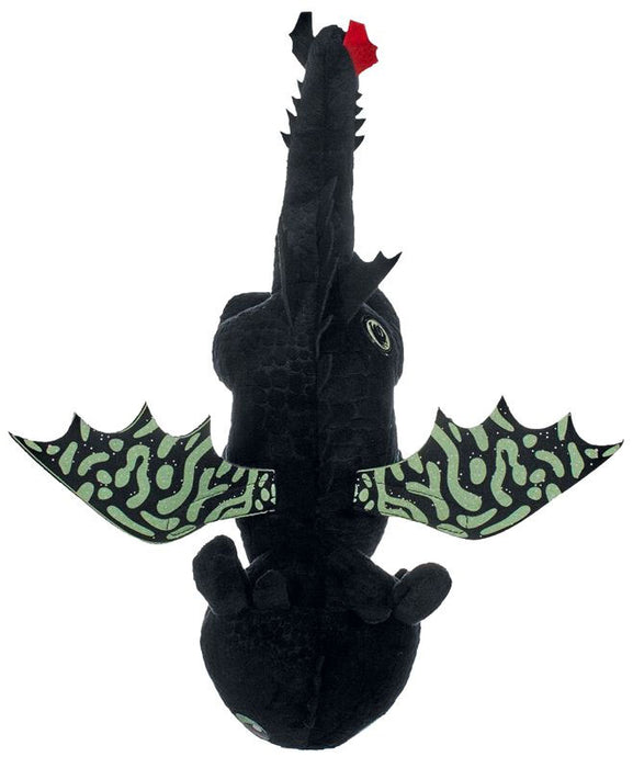 How to train your Dragon 3 / Hoe tem je een Draak 3 - Knuffel - Tandloos / Toothless - "Met echte Glow in the Dark" - 44 cm