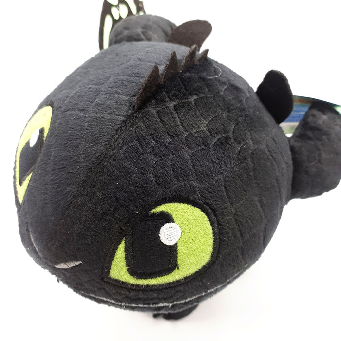 How to train your Dragon 3 / Hoe tem je een Draak 3 - Knuffel - Tandloos / Toothless - "Met echte Glow in the Dark" - 44 cm