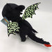 How to train your Dragon 3 / Hoe tem je een Draak 3 - Knuffel - Tandloos / Toothless - "Met echte Glow in the Dark" - 44 cm