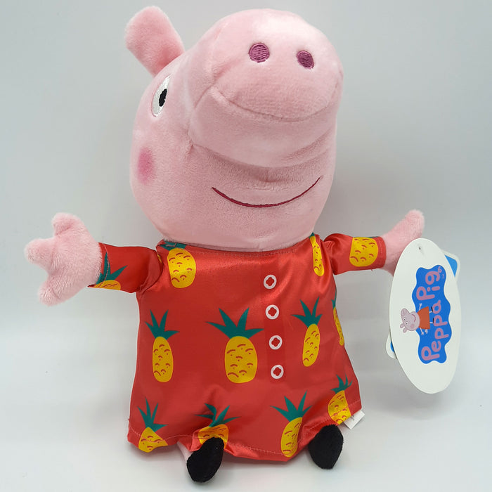 Peppa Pig - Peppa Big - Knuffel - Varken - Ananas Print - 31 cm