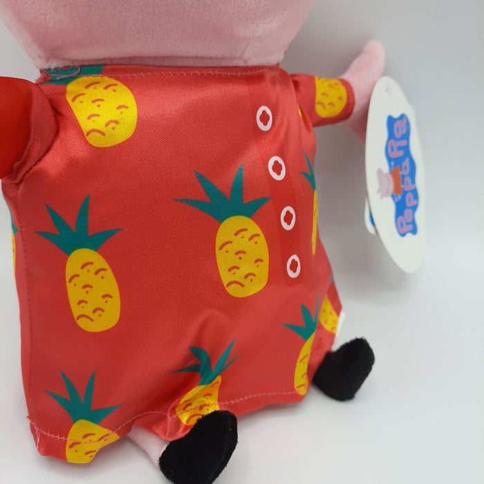 Peppa Pig - Peppa Big - Knuffel - Varken - Ananas Print - 31 cm