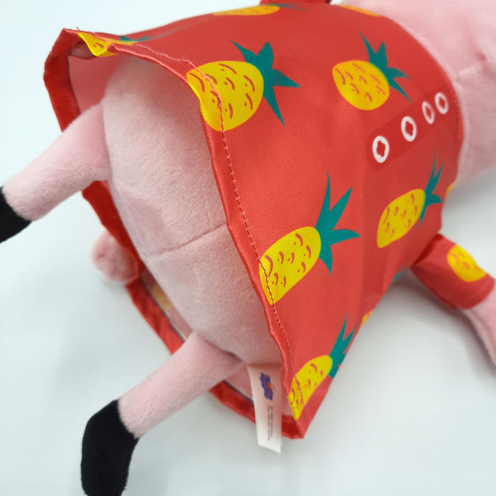 Peppa Pig - Peppa Big - Knuffel - Varken - Ananas Print - 31 cm