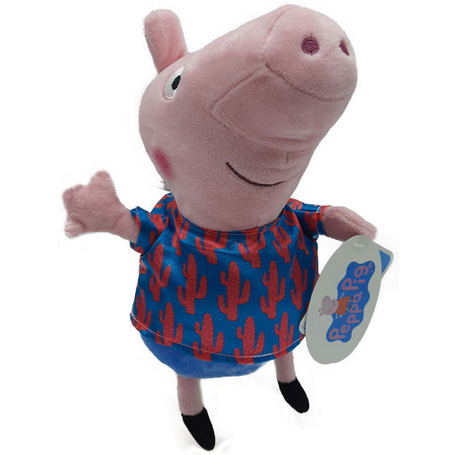 Peppa Pig - Peppa Big - Knuffel - Varken - Cactus Print - 31 cm