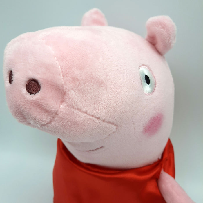 Peppa Pig - Peppa Big - Knuffel - Varken - Rood - 31 cm