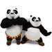 Kung Fu Panda - Master Po - Vuisten ballend - Pluche Knuffel - 32 cm