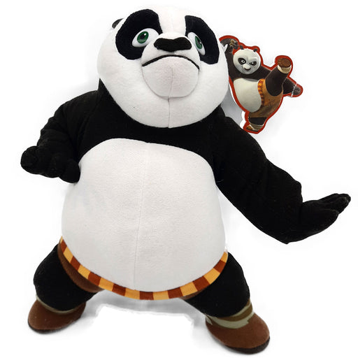 Kung Fu Panda - Master Po - Gevechtshouding - Pluche Knuffel - 28 cm