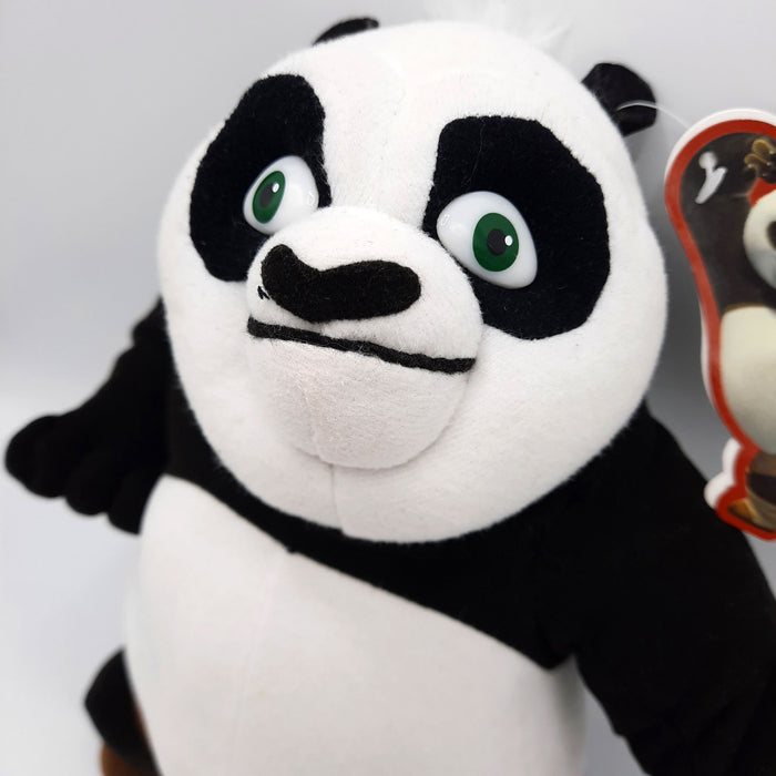 Kung Fu Panda - Master Po - Gevechtshouding - Pluche Knuffel - 28 cm