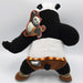 Kung Fu Panda - Master Po - Gevechtshouding - Pluche Knuffel - 28 cm