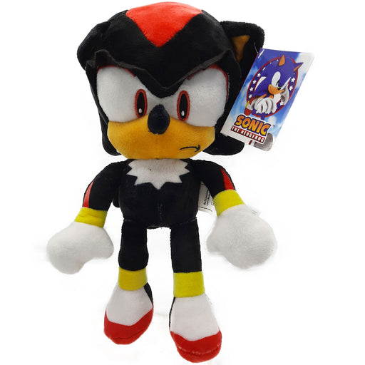 Sonic - The Hedgehog - Knuffel - Shadow - Pluche - Speelgoed - Zwart - 32 cm