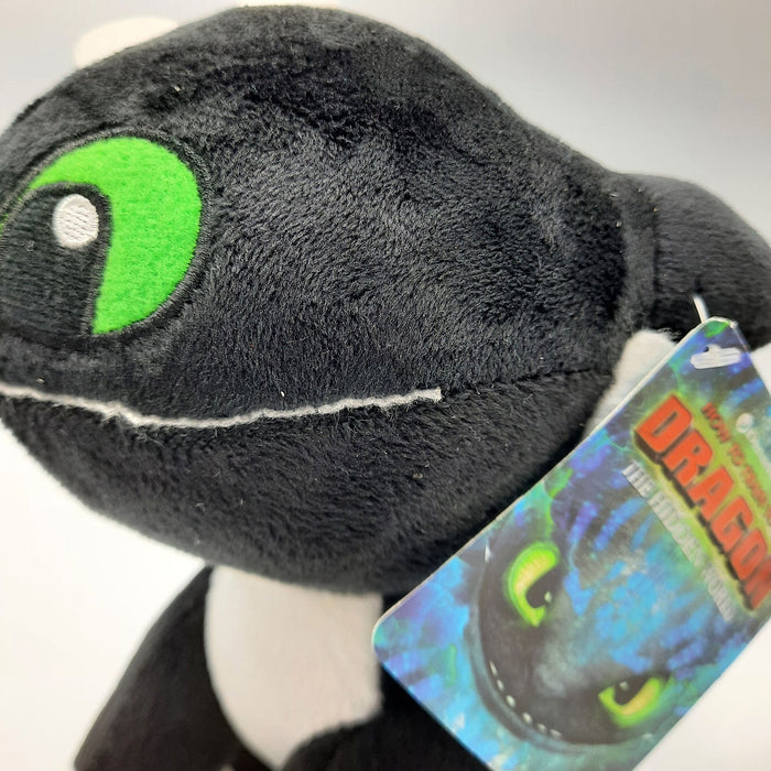How to train your Dragon / Hoe tem je een Draak - Baby Tandloos / Toothless (Groene Ogen) - Pluche Knuffel - 31 cm